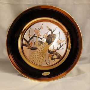 6" Chokin Plate 24k gold